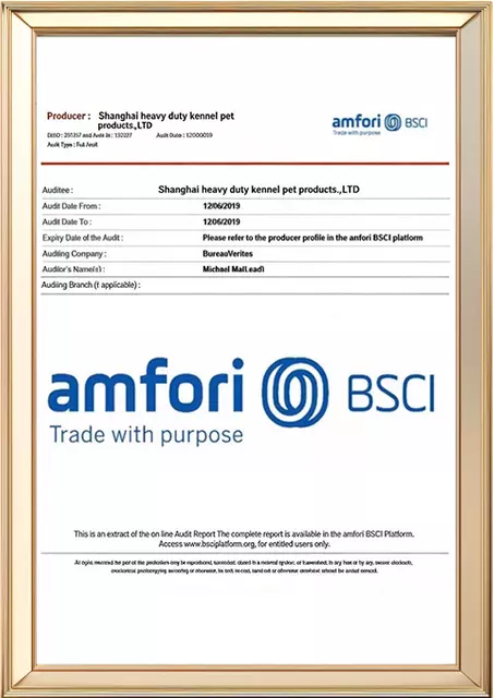 Shanghai Baiyou amfori BSCI social compliance audit report