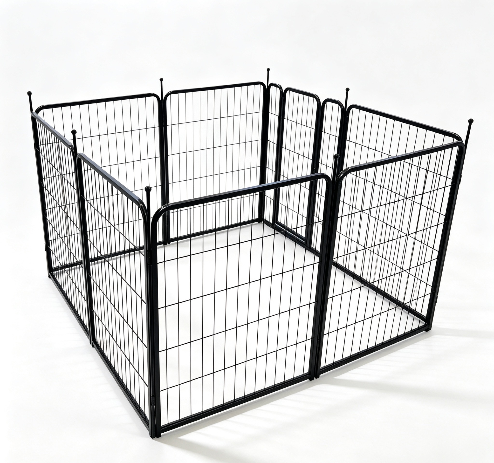 Customized Wholesale Foldable Luxury Large Dog Crate Playpen Pet Play Pen Run Luxury Dog Kennel